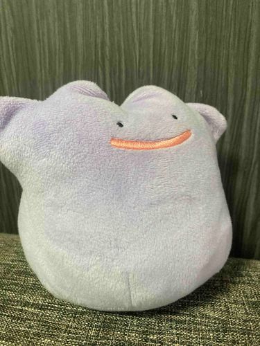 変身の練習をしているメタモン！