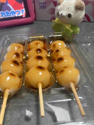 お団子開けたよ！