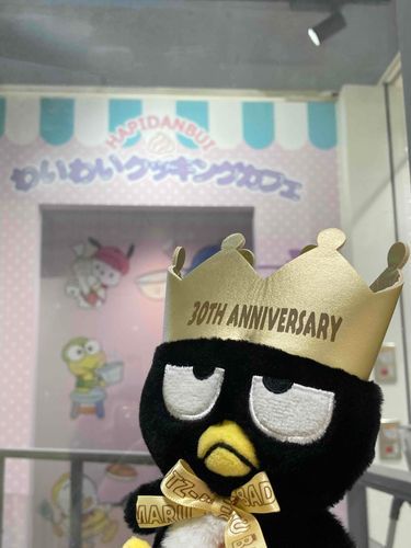 飼い主ねー、月一恒例のニットカフェに参加後に、気になってた《はぴだんぶいカフェ》へ行ってきたんだって♪
だからばつ丸くんがお供だったんだね。 

ばつ丸「オレ様が主役だ！」