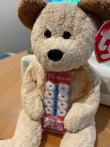 今日のおやつはフエラムネ
いくつになっても付録のおもちゃにこころおどる〜🕺