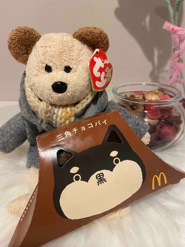 冬がきたー！
三角チョコパイ大好き❤