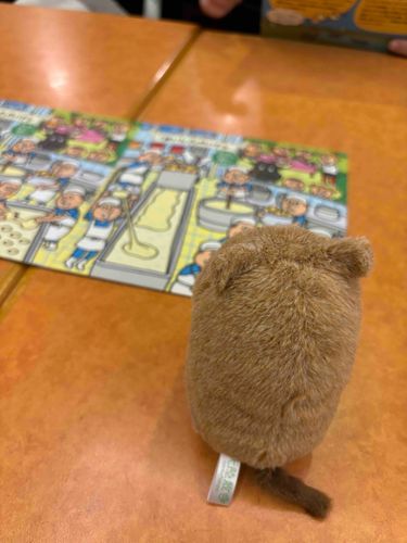 ちぇぴ、まちがいさがし、2こしかわからんかった