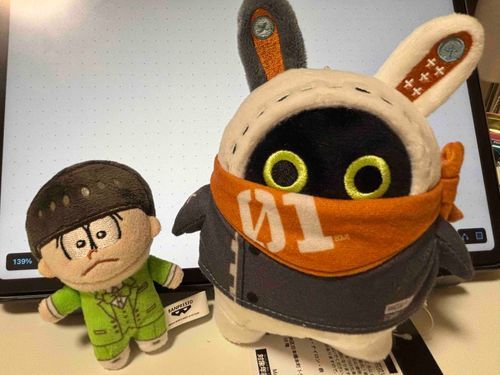 ちょろ、新しいルームメイトだよ