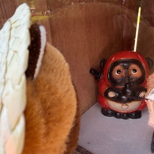 お？囚われておるのか？？
主が連れて帰りたいともうしているぞ？？