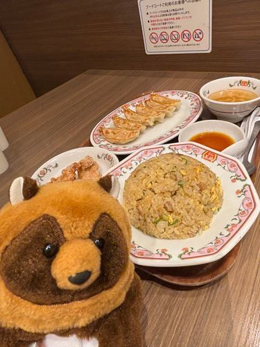 今日は兄者の希望で王将とやらを食べに来た！！
兄者は最近よくたべる！！！主がびっくりしている。