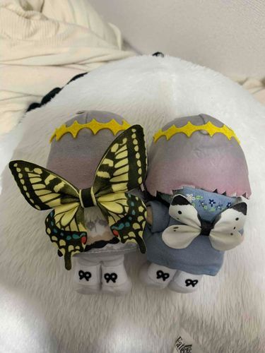 ちまたで人気のすてきな翅をゲットしたぞぅ！
偽物だからとべないけどね☆
