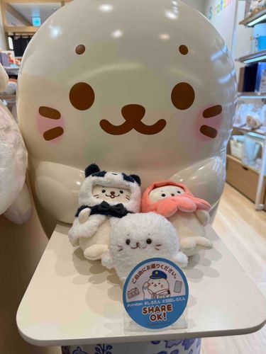羽田のしろたんショップにきたよ