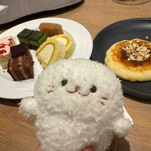 ビュフェでデザートだよ