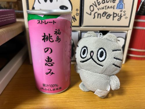 〻ʘᴥʘ〻 ボリスジョンソンが飲んでた桃ジュース！カルディで売ってた🍑