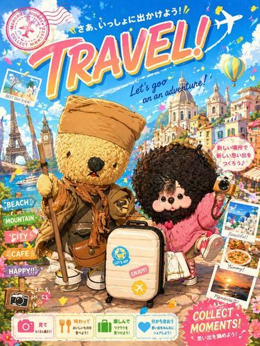 GWに向けて
ちゃつぴ💻に頼んでポスターを作ってもらう‼️