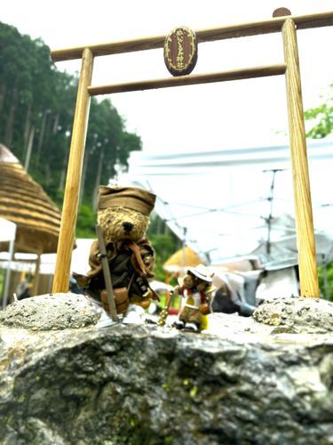 ぬいぐるみ神社⛩️
行って来ました🐾

御神酒も呑んだし
いや〜♪カッポレ🎵カッポレ🍶
