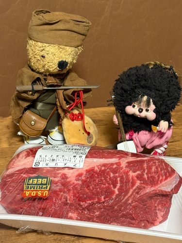 おっ❗️牛肉ぴったんこチャレンジか⁉️