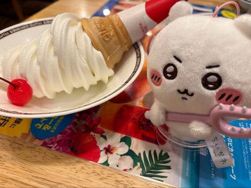 巨大ソフトクリームの湧きどころ！