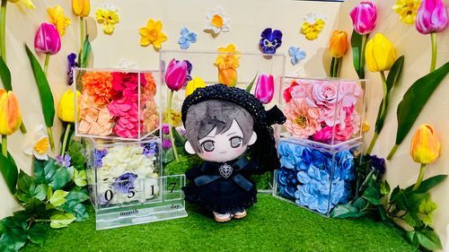 あったらしい　およふくと
おぼうし！　にあいますか？