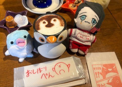 ペンギンカフェにきたよ！