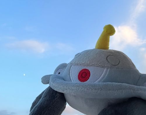 空が広いと、ひとは液晶の狭さに気付くのだな
