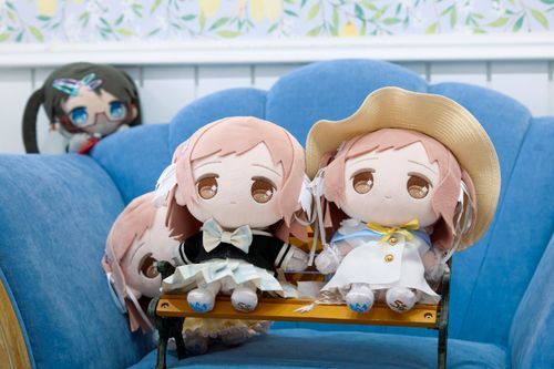 撮影会に集うおもち
（たぶん後ろの存在×2には微塵も気付いてない）