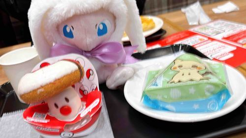 ミュウちゃんから見たら完全にモンスターボールだね