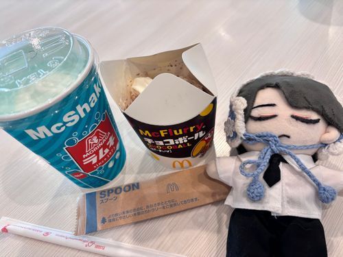 昨日のおやつ
今回のマックのコラボ、どれも美味しいね(  ᷇࿀ ᷆ )

