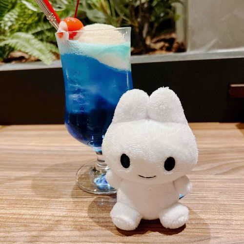 クリームソーダ飲んだよ