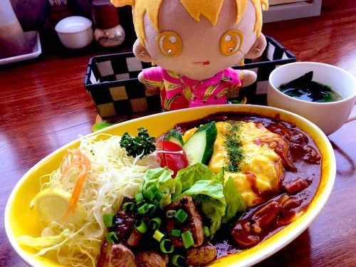 オムステーキ美味かったぜ😋
卵はふんわりトロトロ、ステーキも柔らかくて最高だ👍✨
精肉店併設のレストランだから肉の質は保証済みだぜ🥩✨