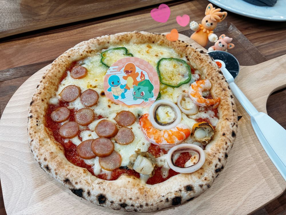 ぽこぽけのカフェに行きました！
おいしかったね、パモちゃたち。