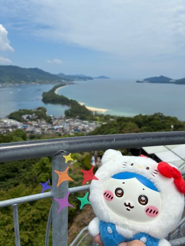 天橋立です！
天気も良くて、海も綺麗で…楽しい時間でした✨️海は癒されますね。
