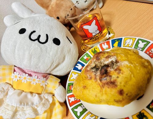 晩酌！カレーパンおいしー