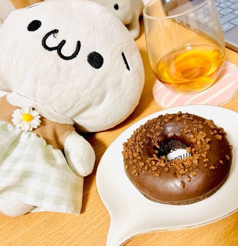 晩酌！ジャックダニエルとダブルチョコレート🍩