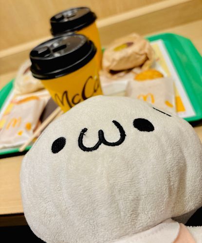 おはよー！朝マクドin梅田