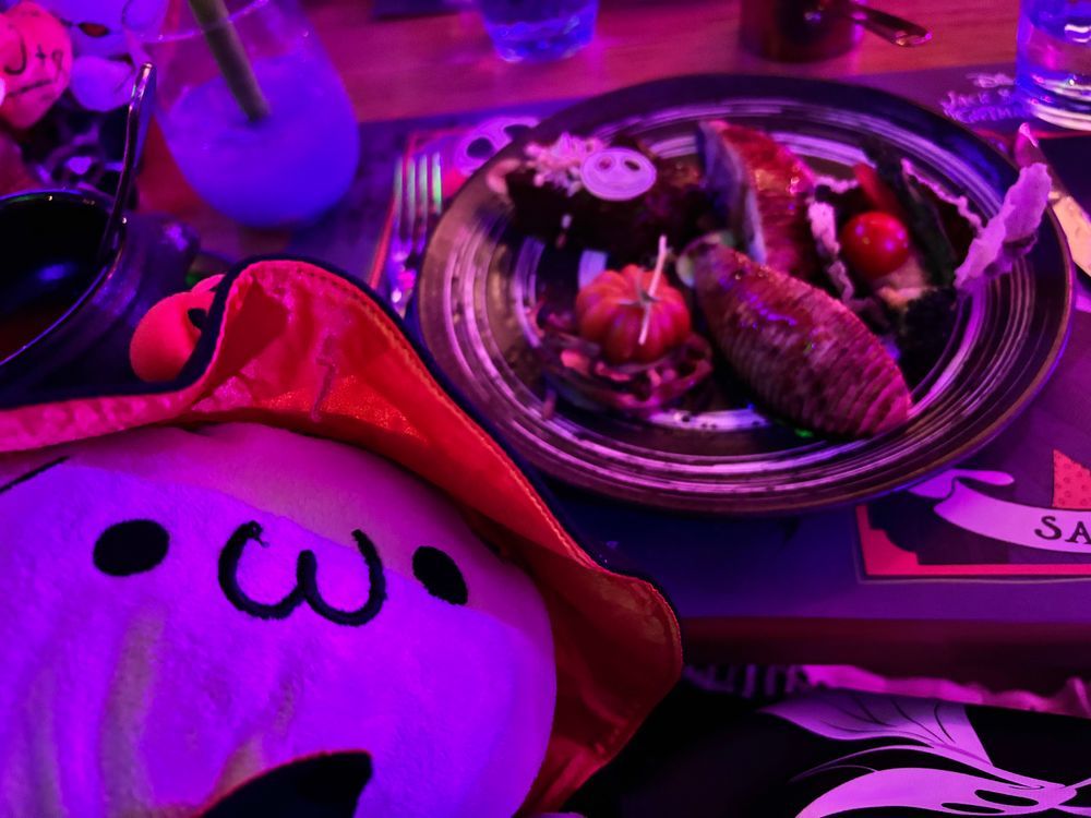 ジャック・スケリントンのコース料理たべたよー