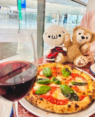 出国前飲酒🍕
また来るね香港