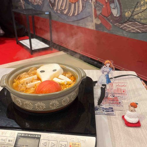 正月だから炬燵でお鍋／￣￣＼_  ¯꒳¯)_🍊
