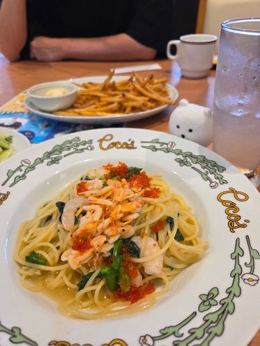 ココスのパスタ

ポテトがちょっと焦げていた、そんな日でした

2026.7