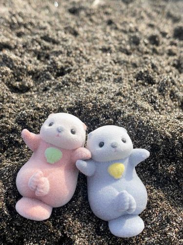 海でもおててつなごうね