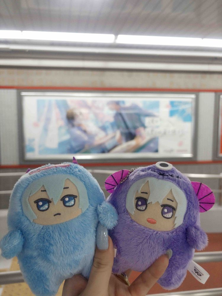 そーちゃんとやまさんみてきた！そーちゃんもぴんでとってみた。きんちょーしてる笑