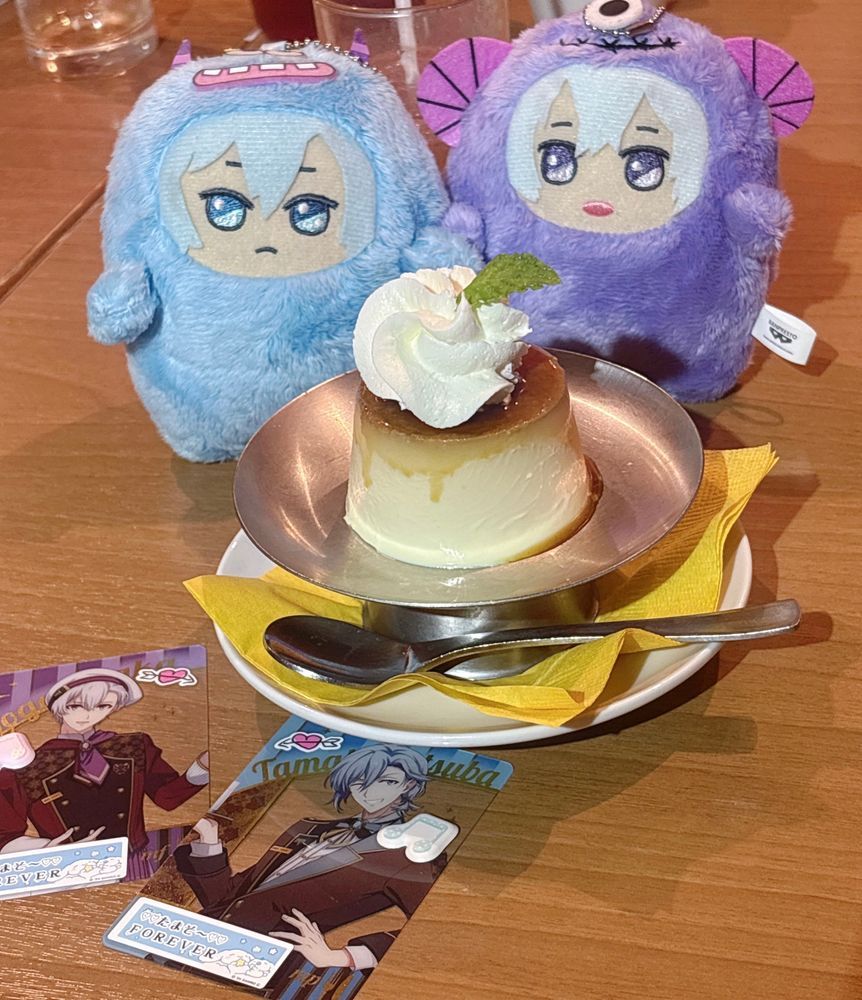 ここすやっとこれたーー😎😎😎いおりんとりっくんのは売り切れてた、、、