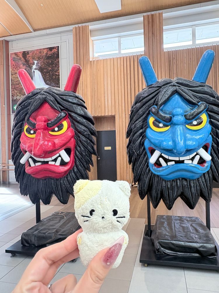 このまえはじめて「あきた」にいったんだ〜( ฅ^ ._. ^ฅ )おれがすんでるとこから6じかんかかったぜ、、