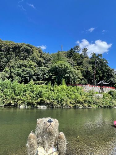 川！流れたかったね