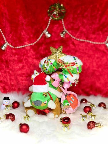 クリスマス仕様になったよ〜🎄
今年は背中の木に雪が積もったり チャームを付けてみたよ🌟トレーナーが張り切って 飾り付けをして撮影してくれたよ〜📷
