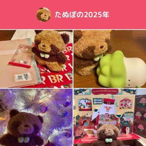 今年はちょっと忙しくてあんまり投稿してなかったなー
来年はたっくさん遊ぶぞ‼️