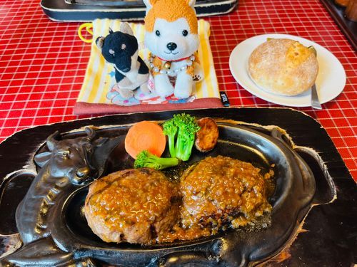 げんこつハンバーグなんてぺろりだよ➰