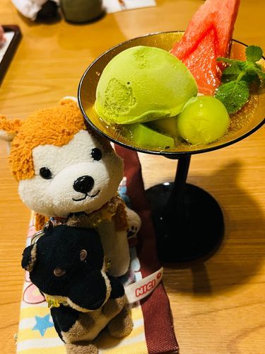仕上げのデザートです➰