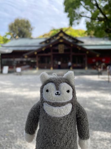 伊勢の猿田彦神社、みちひらきの神様だよ。みちひらきってなんだか良い響きだなぁ〜
