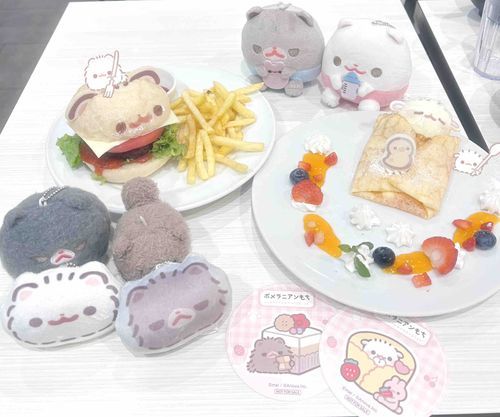 スイパラぽめもちコラボ行ってきました𐔌՞･·･՞𐦯🩷