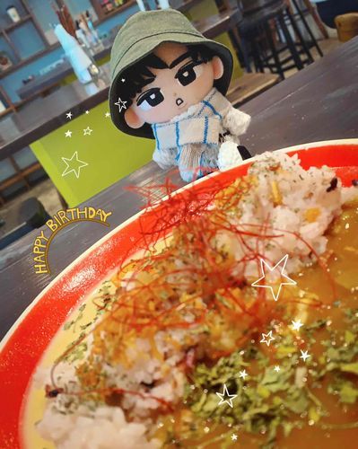 お誕生日おめでとう✨🎂
…カレー？🍛