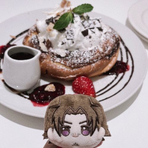 ﾁｮｺのﾊﾟﾝｹ~ｷ。
ﾌｫﾝﾀﾞﾝｼｮｺﾗ？だったかな~