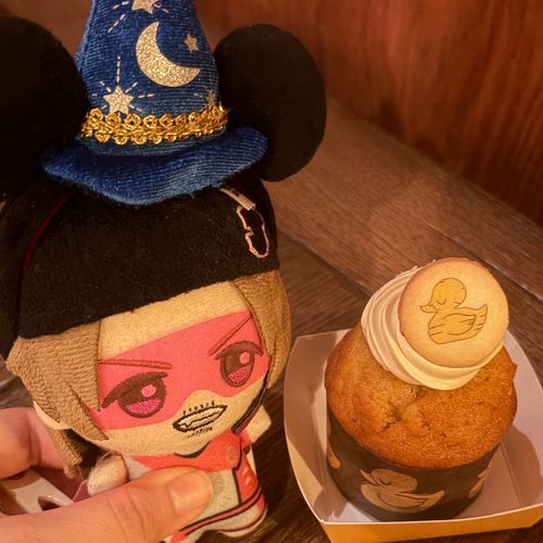 ﾏﾌｨﾝも食べたよ ｷｬﾗﾒﾙ味~