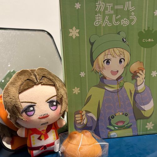 おみゃでｶｴｰﾙまんじゅうを貰ったよ~