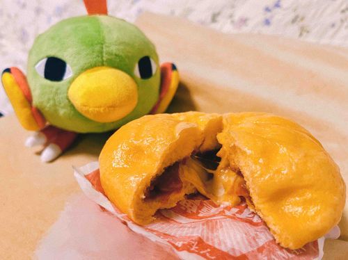 ピザまんを狙うネイティ🍕